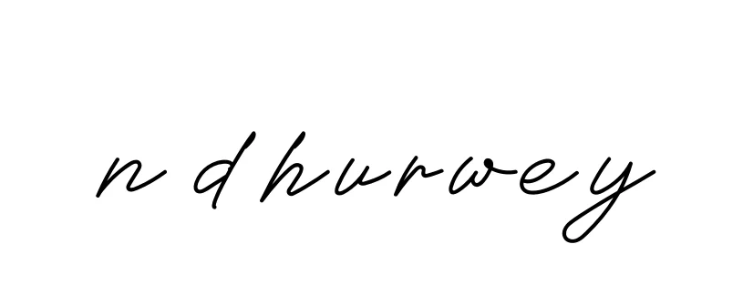 Handwritten Signature for N-dhurwey - Style 152 Online