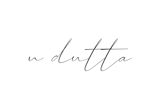 N-dutta signature