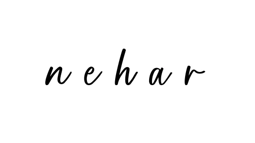 Handwritten Signature for N-e-h-a-r - Style 142 Online