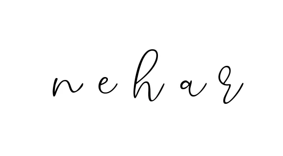 Handwritten Signature for N-e-h-a-r - Style 147 Online