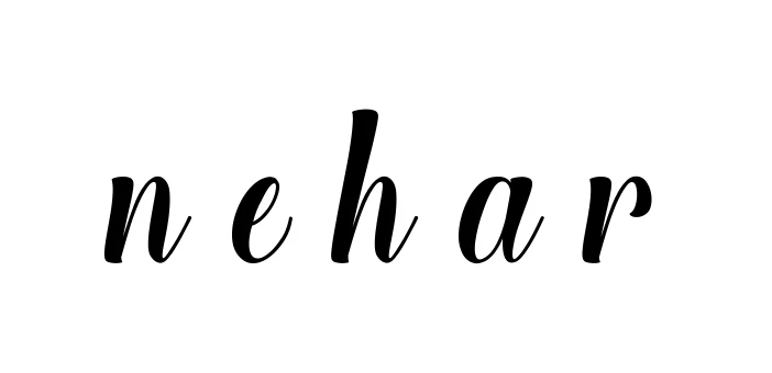 Handwritten Signature for N-e-h-a-r - Style 148 Online