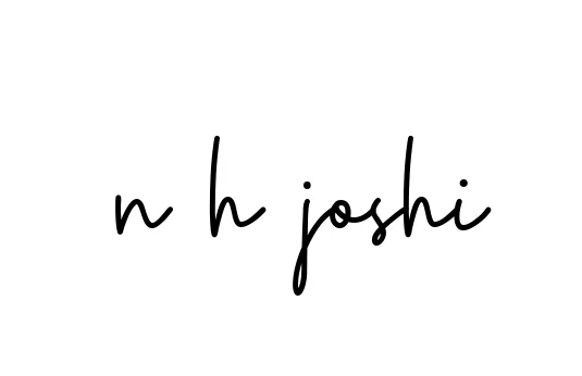 N-h-joshi signature