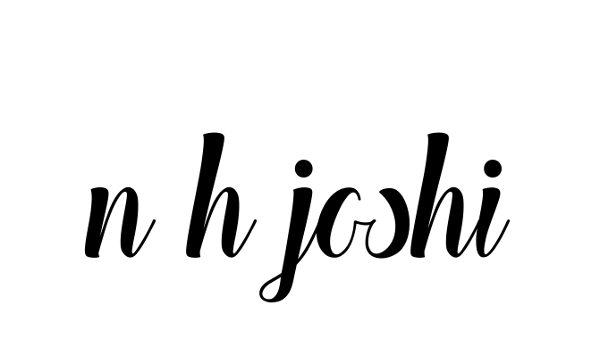 N-h-joshi signature