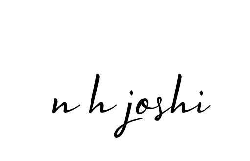 N-h-joshi signature