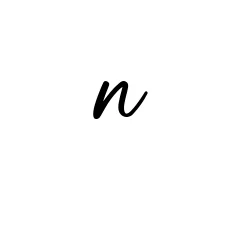 Handwritten Signature for N - Style 142 Online