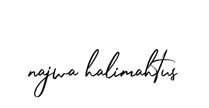 Najwa-halimahtus signature
