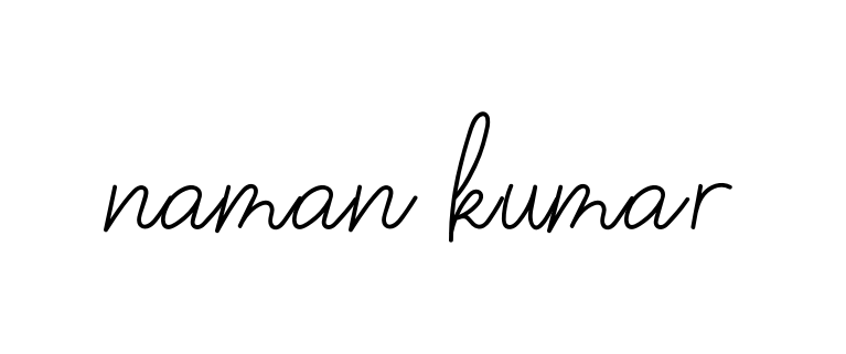 Naman-kumar signature