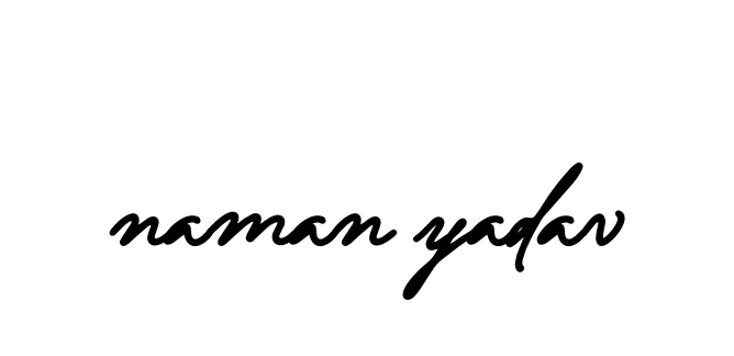 Handwritten Signature for Naman-yadav - Style 138 Online