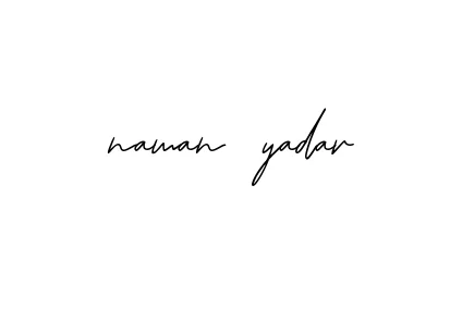 Handwritten Signature for Naman-yadav - Style 139 Online