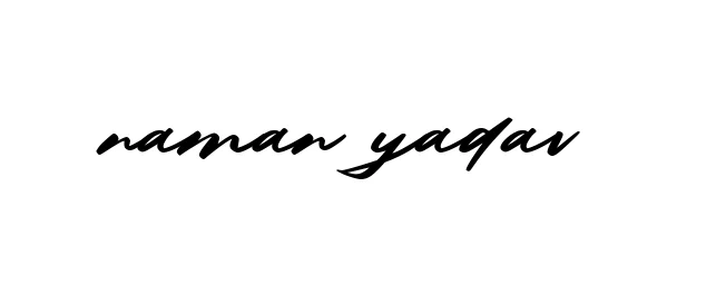 Handwritten Signature for Naman-yadav - Style 140 Online