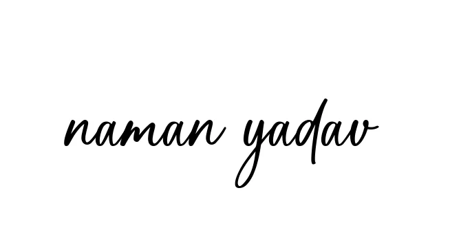 Handwritten Signature for Naman-yadav - Style 142 Online