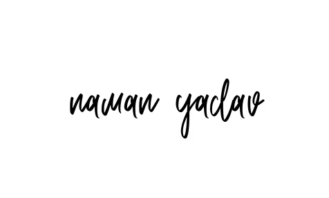 Handwritten Signature for Naman-yadav - Style 143 Online