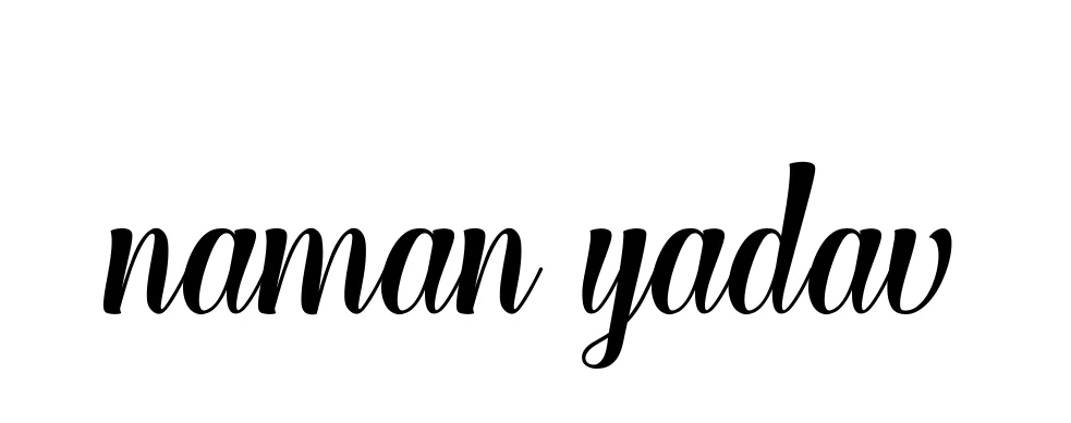 Handwritten Signature for Naman-yadav - Style 148 Online
