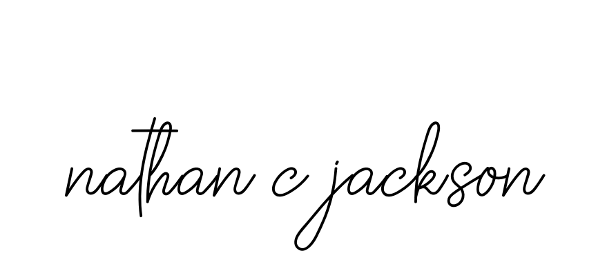 Handwritten Signature for Nathan-c-jackson - Style 145 Online