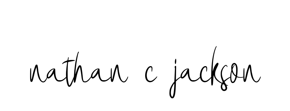 Handwritten Signature for Nathan-c-jackson - Style 146 Online