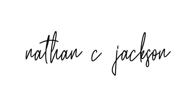 Handwritten Signature for Nathan-c-jackson - Style 154 Online