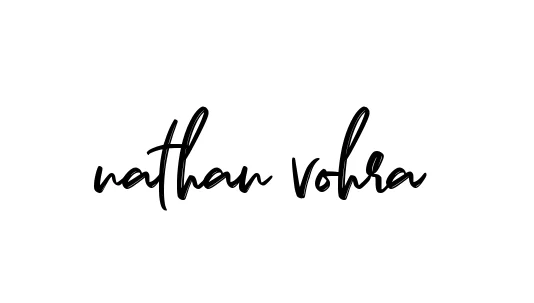 Handwritten Signature for Nathan-vohra - Style 141 Online