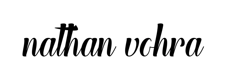 Handwritten Signature for Nathan-vohra - Style 148 Online