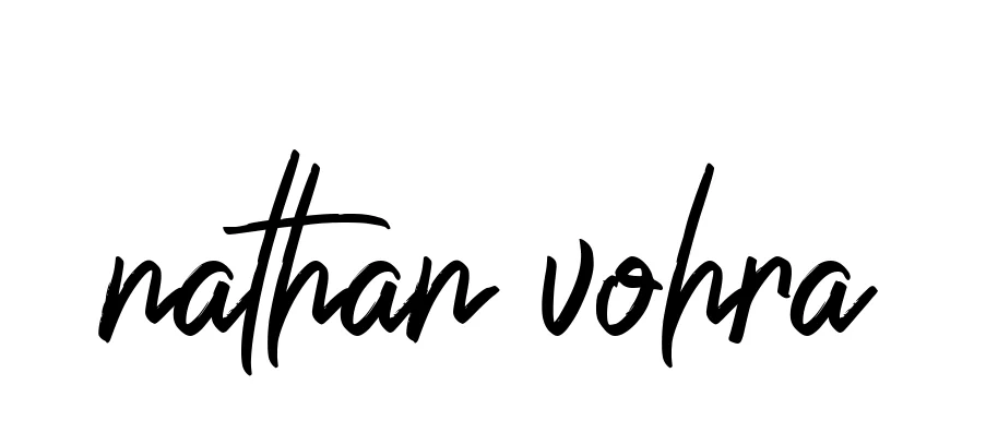 Handwritten Signature for Nathan-vohra - Style 149 Online
