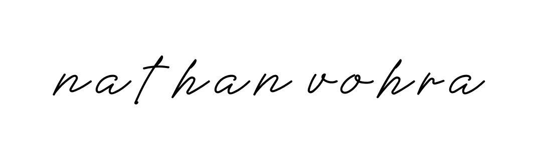 Handwritten Signature for Nathan-vohra - Style 152 Online