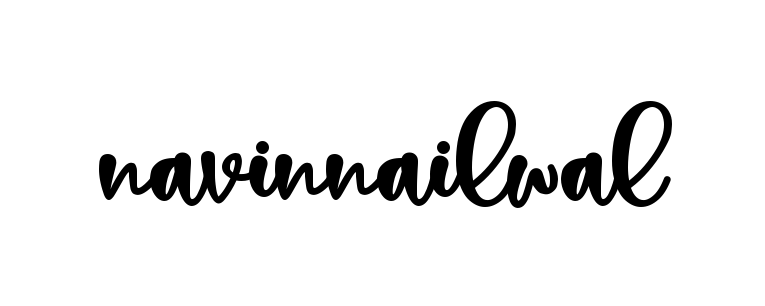 Handwritten Signature for Navinnailwal - Style 136 Online