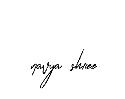 Handwritten Signature for Navya-shree - Style 133 Online