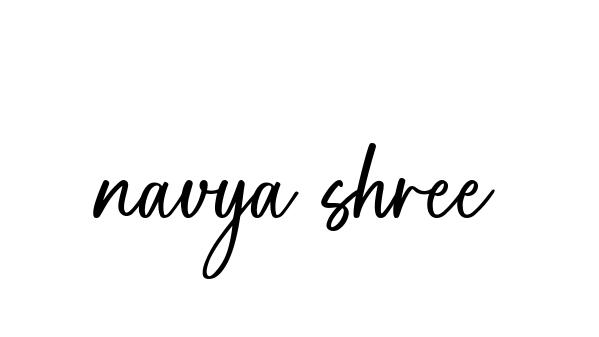 Handwritten Signature for Navya-shree - Style 142 Online