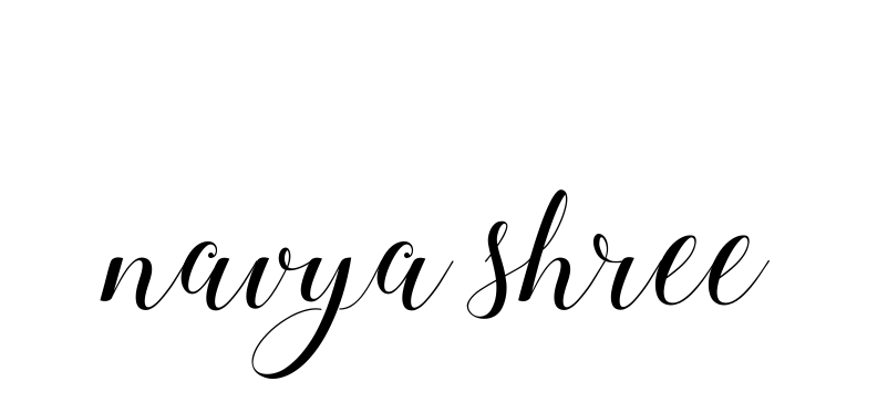 Handwritten Signature for Navya-shree - Style 144 Online