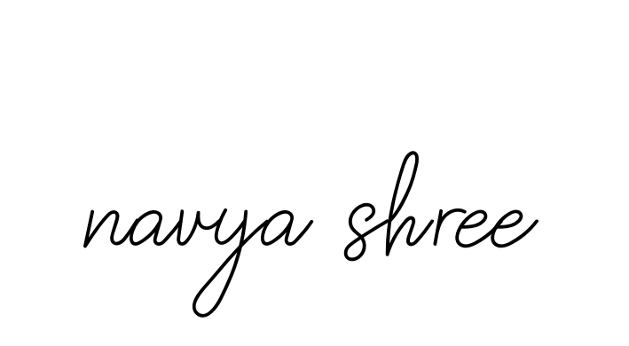Handwritten Signature for Navya-shree - Style 145 Online