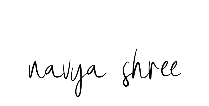 Handwritten Signature for Navya-shree - Style 146 Online
