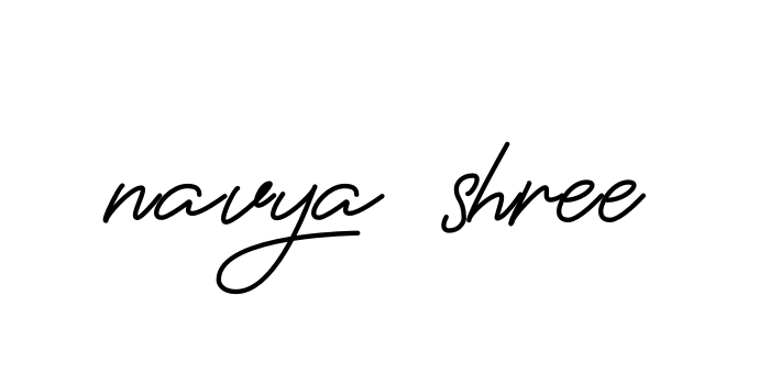 Handwritten Signature for Navya-shree - Style 150 Online