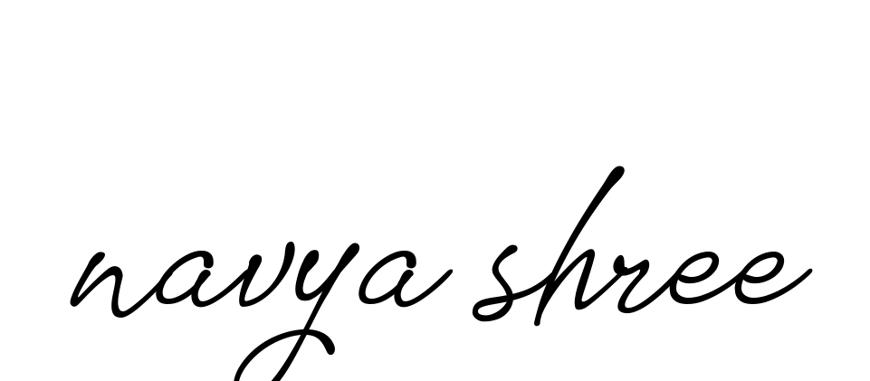 Handwritten Signature for Navya-shree - Style 151 Online