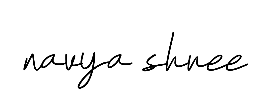 Handwritten Signature for Navya-shree - Style 155 Online