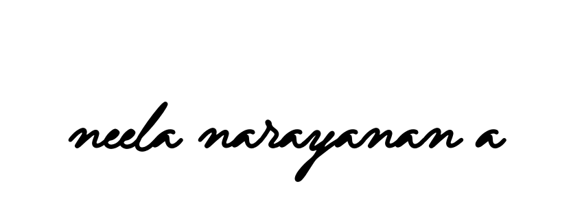 Handwritten Signature for Neela-narayanan-a - Style 138 Online
