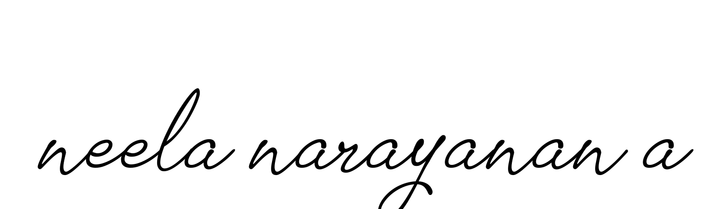 Handwritten Signature for Neela-narayanan-a - Style 151 Online