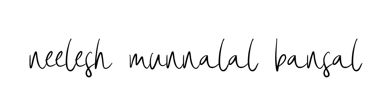Handwritten Signature for Neelesh-munnalal-bansal - Style 146 Online