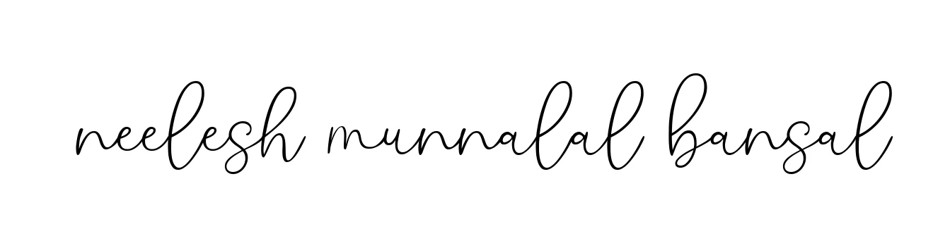 Handwritten Signature for Neelesh-munnalal-bansal - Style 147 Online
