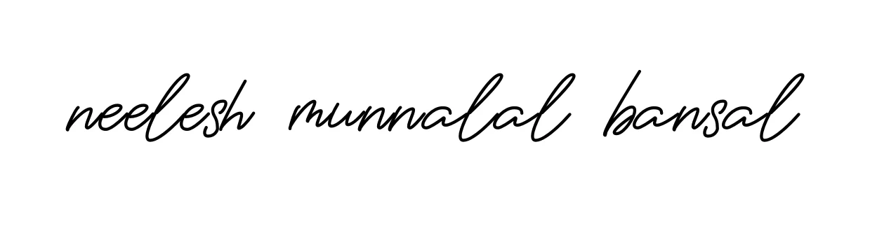 Handwritten Signature for Neelesh-munnalal-bansal - Style 150 Online