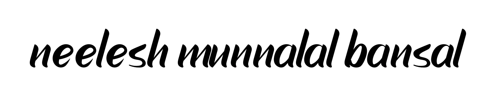 Handwritten Signature for Neelesh-munnalal-bansal - Style 153 Online