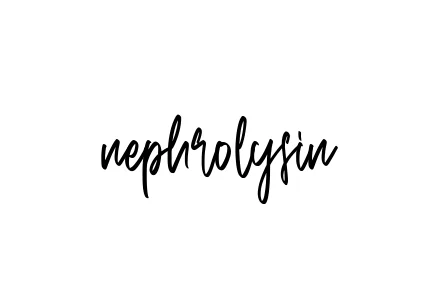 Handwritten Signature for Nephrolysin - Style 143 Online