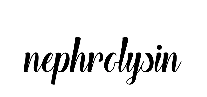 Handwritten Signature for Nephrolysin - Style 148 Online