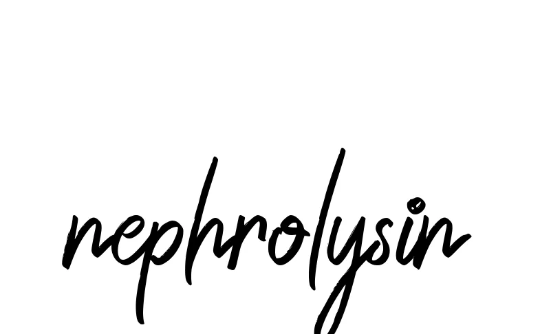 Handwritten Signature for Nephrolysin - Style 149 Online