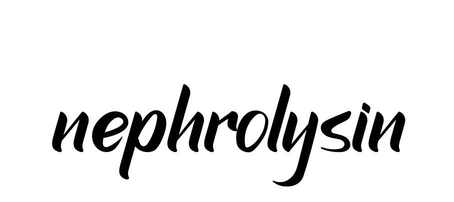 Handwritten Signature for Nephrolysin - Style 153 Online