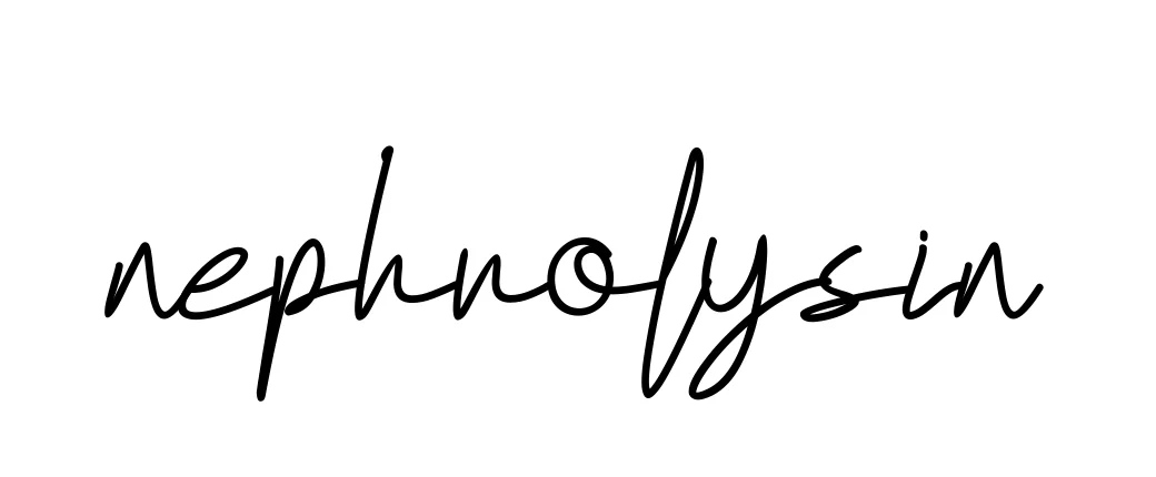 Handwritten Signature for Nephrolysin - Style 155 Online