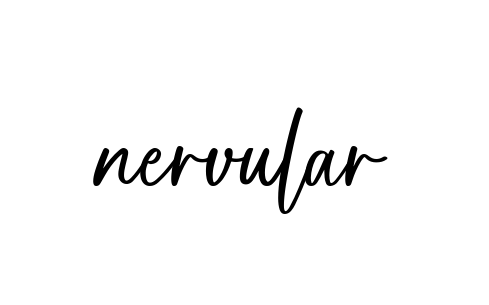 Handwritten Signature for Nervular - Style 142 Online
