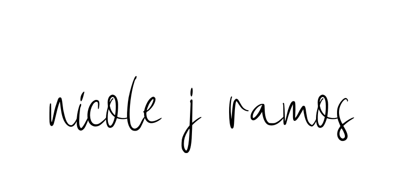 Handwritten Signature for Nicole-j-ramos - Style 146 Online