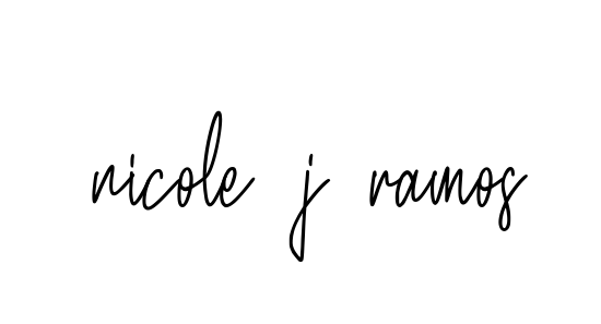 Handwritten Signature for Nicole-j-ramos - Style 154 Online