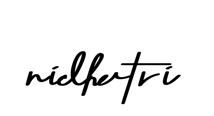 Handwritten Signature for Nidhatri - Style 135 Online