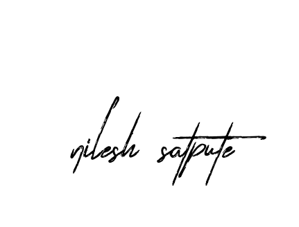 Handwritten Signature for Nilesh-satpute - Style 133 Online