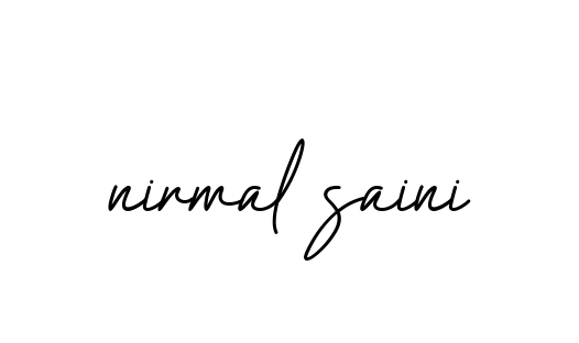 Nirmal-saini signature